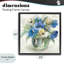 Cadre flottant pour pot de fleurs bleu teinté, design par Nan-1293010960-1293010964