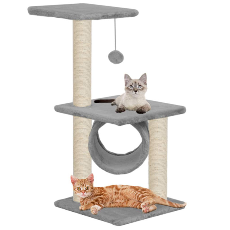 65cm Lochlan Cat Tree or Condo, Grey