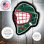 NHL Team Helmet Shaped LED Lighted Wall Sign-73091884