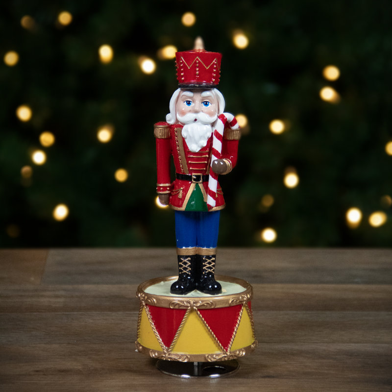 Figurine casse-noisette musicale de Noël 8,25 po