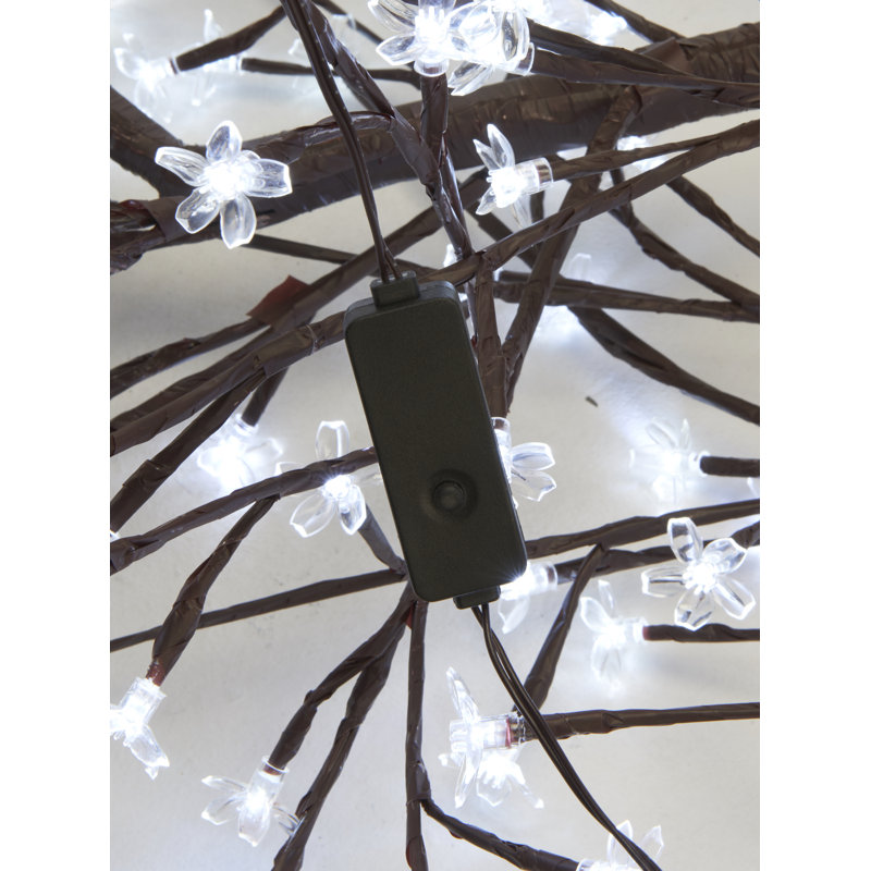 Cherry Blossom Tree Clear and RGB LED Lighted Tree