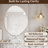 Asymmetrical Bathroom Wall Mirror