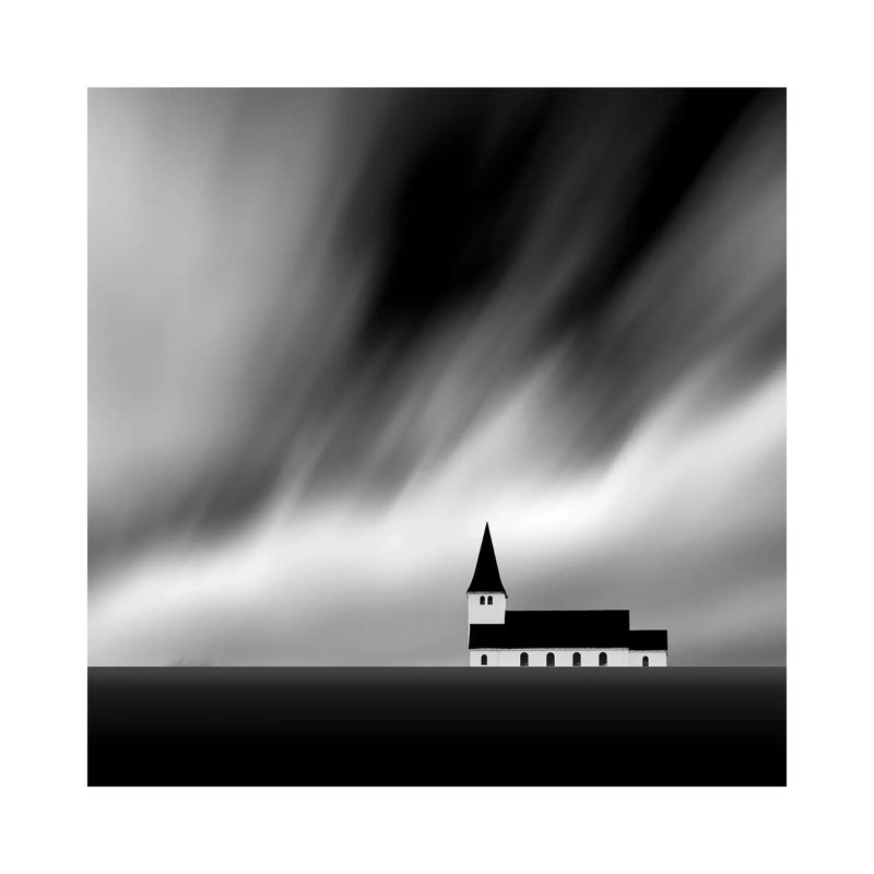 The Deserted Chapel II 1 Piece Wrapped Canvas Wall Art, 45.72 cm H x 45.72 cm W
