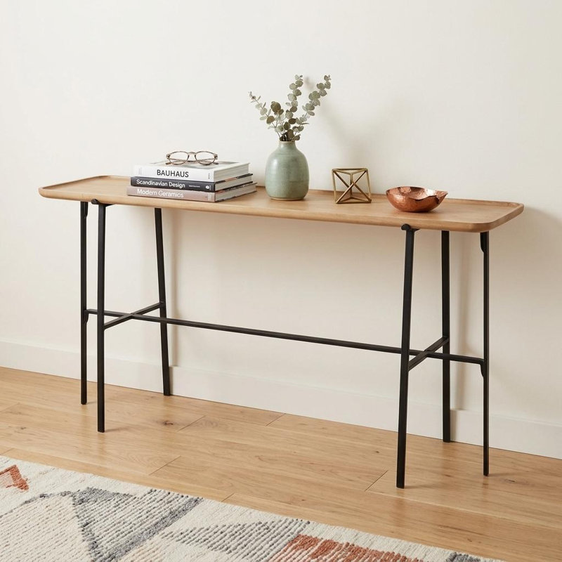 Waldorf 60'' Solid Wood Top Console Table