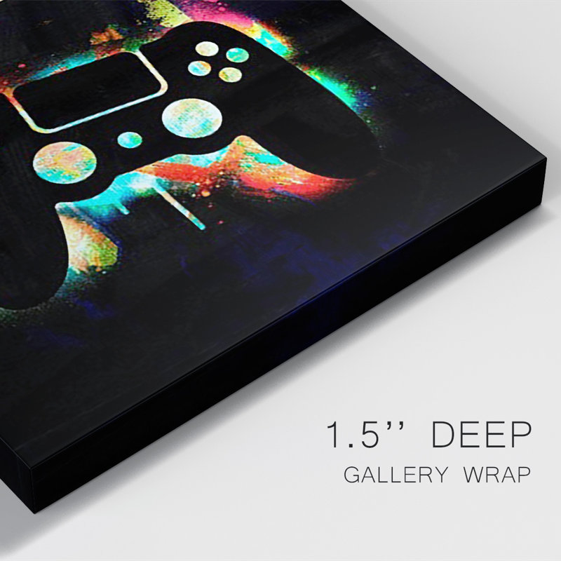 " Gamer Tag II ", 12" H x 8" W x 1" D