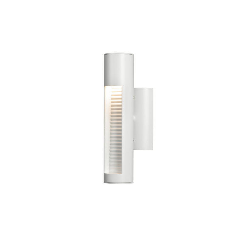 Udine Integrated LED Outdoor Wall Light, White