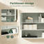 Wood Wall Bathroom Cabinet