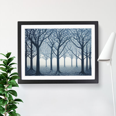 An Enigmatic Forest - Framed Print