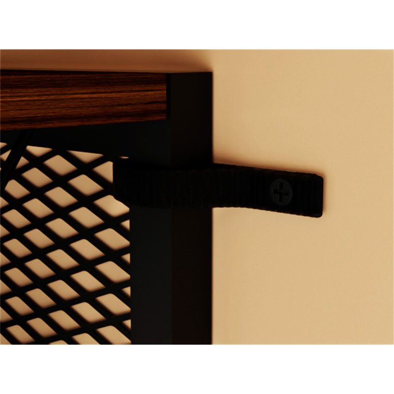 Cabinet d'angle avec portes