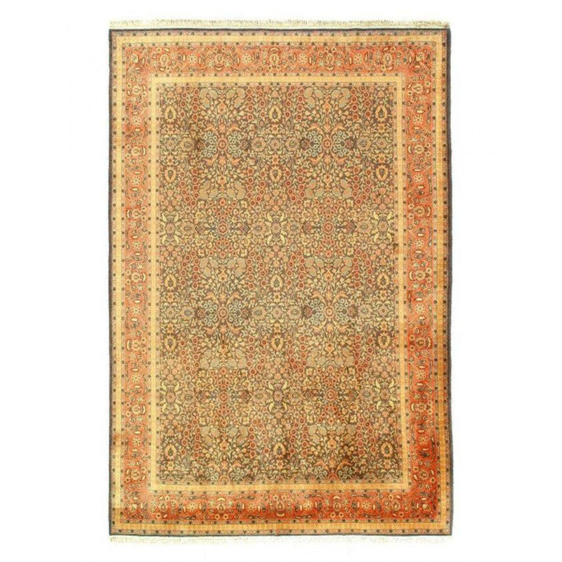 Oriental Area Rug in Brown