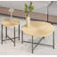 Ensemble de table basse et de table de bout charmante avec effet imperméable-57973922