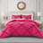 Diamond Ruffle Reversible Microfiber Comforter Set-96429308-87394169
