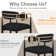 Netanya Upholstered Dining Chair 2 Piece Set