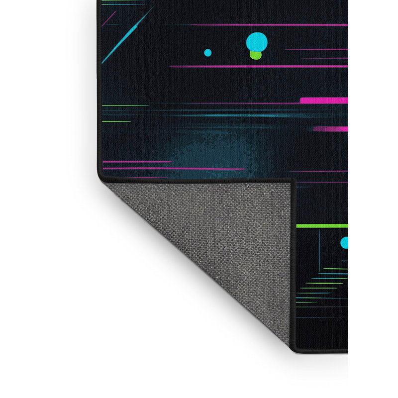 Glitch Path Rug, Rectangle 8' x 12'