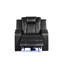 Fauteuil inclinable électrique en similicuir noir Benz-1703608194