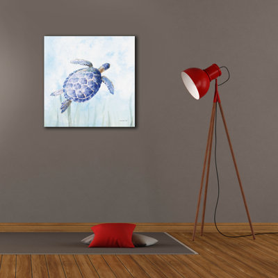 «Undersea Turtle 2» par Danhui Nai, art mural sur toile