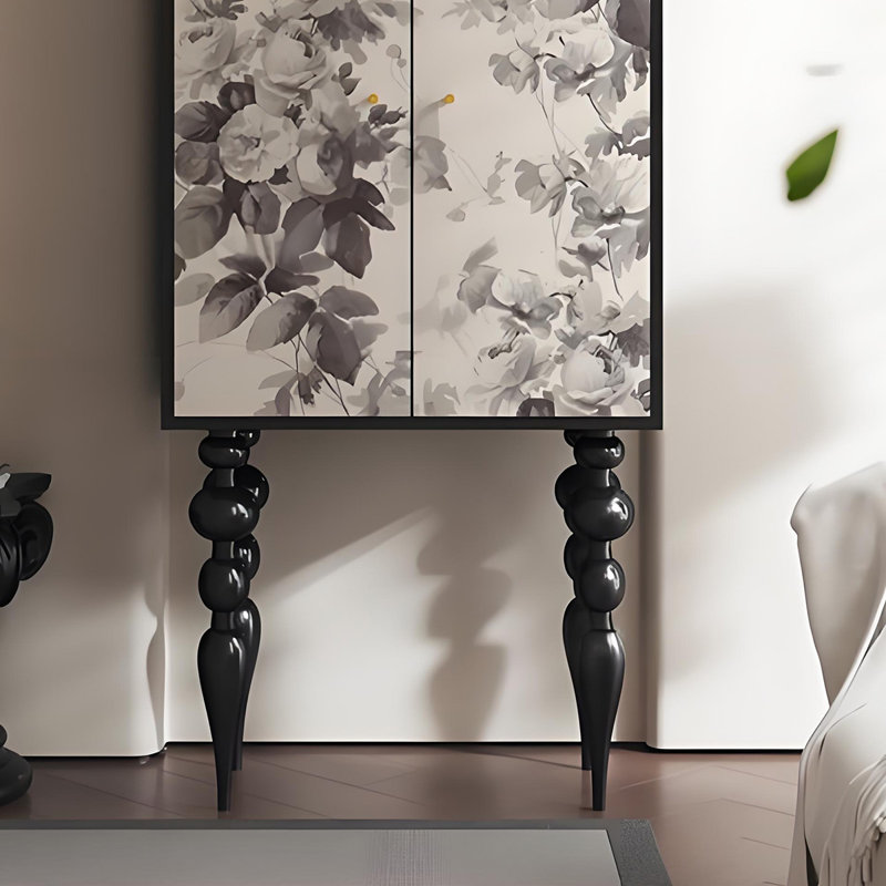 Armoire de rangement moderne en bois massif minimaliste