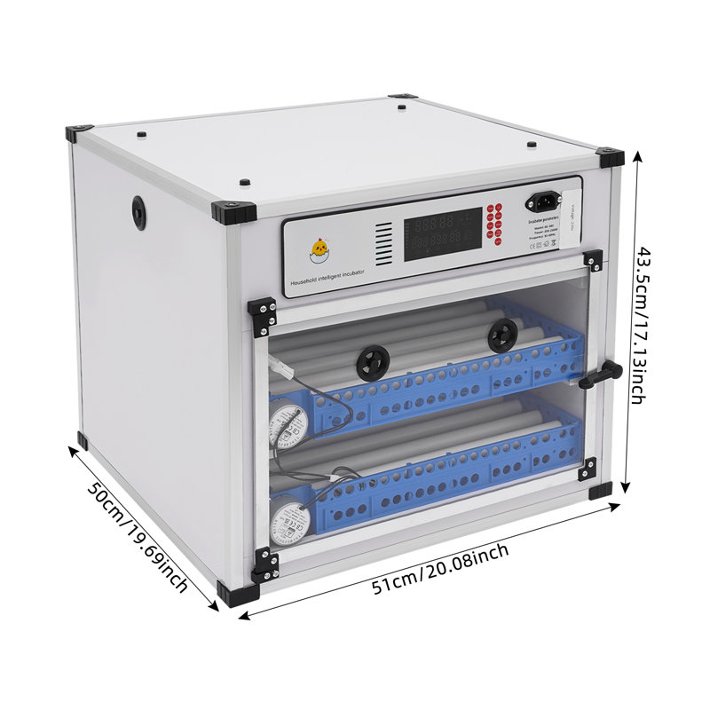 136 Eggs Incubator Chicken Quail Hatcher
