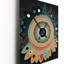 Mystic Eye Spiritual Abstract Geometrics I - Très grandes horloges murales géométriques modernes-99636796