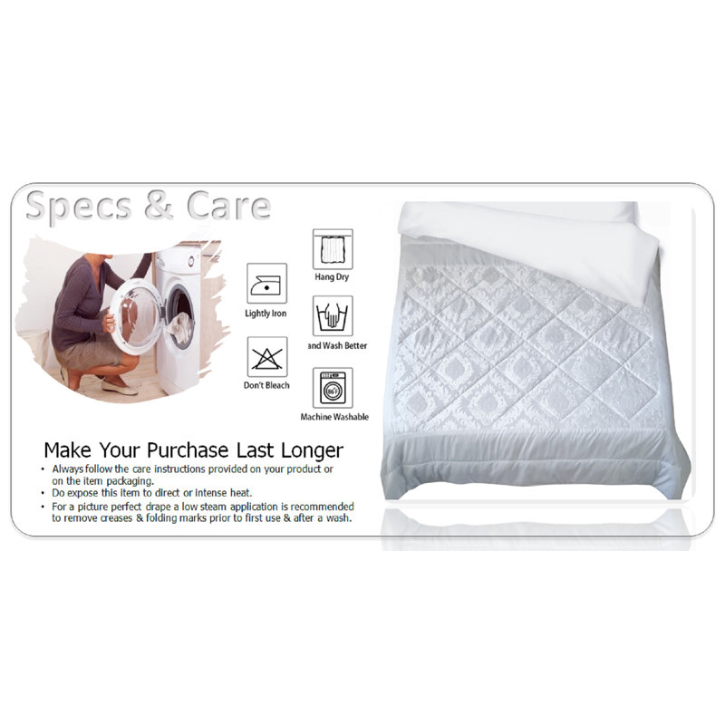 Daisie Velvet Decorative Quilted Bedspread, White