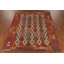 Tapis kilim en laine de style sud-ouest 8 x 10