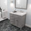 Ensemble de meuble-lavabo simple Latavious-1029059367-1029059362