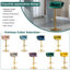 Christal Height Adjustable Swivel Bar Stool-377126494-377126499