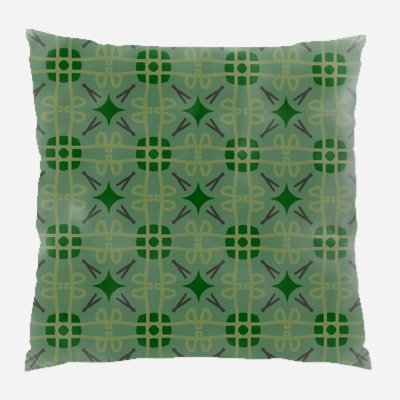 Coussin décoratif transparent