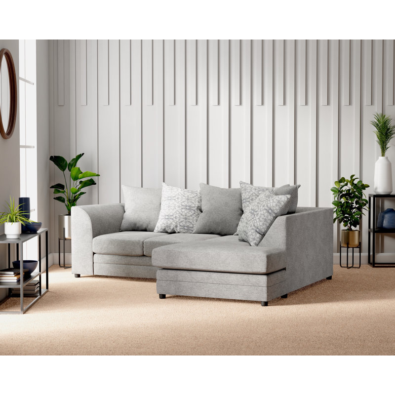 Folcroft 2 - Piece Living Room Set, Grey, Right Hand Facing