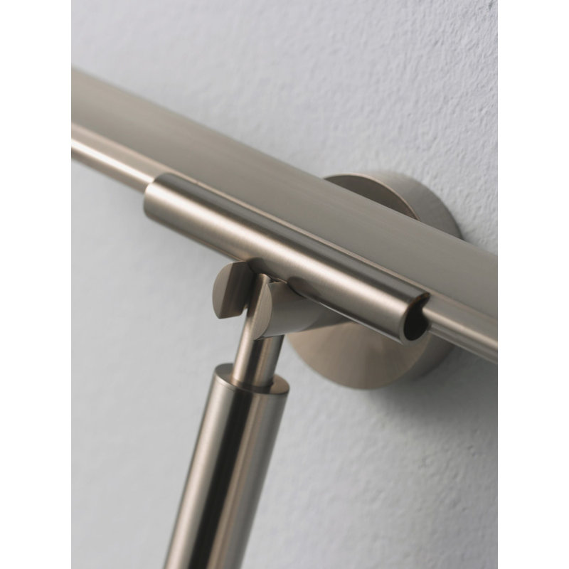 Haceka Kosmos Brushed Hook, Chrome