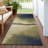 Machine Washable Indoor/Outdoor Lockway ACN2419 Abstract Rug-654751590