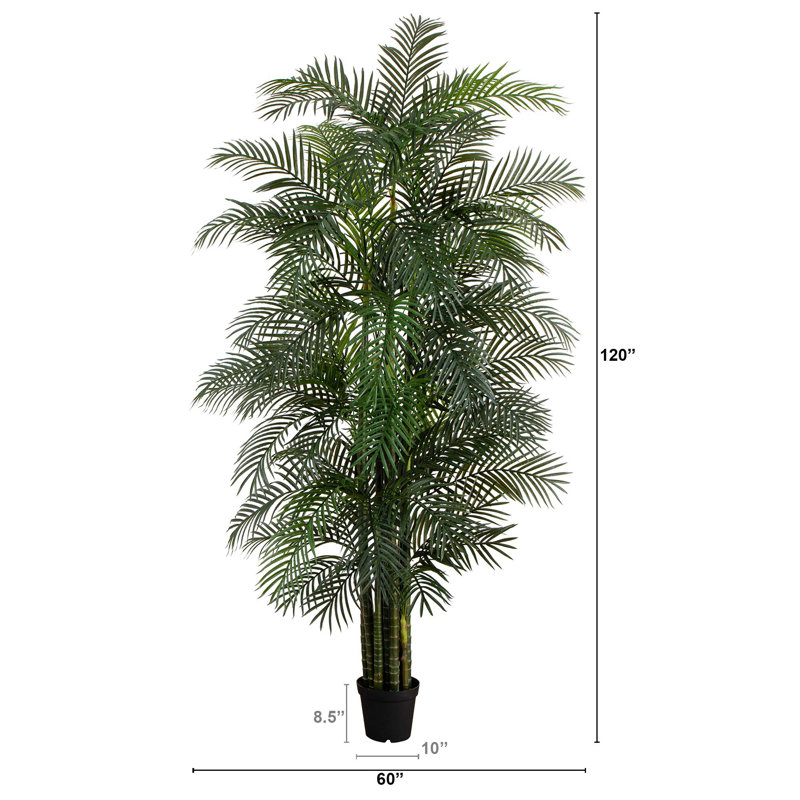 120'' Faux Palm Tree in Pot Liner