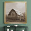 Red Barn VI - Reproduction d'art sur toile encadrée-1675350712-1675350718