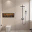 Système de douche mural avec valve brute-90646476