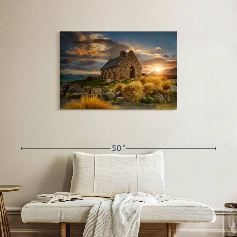 Adella Remote Church, 24" H x 36" W
