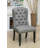 Rustic Style 2Pc Side Chair Button Tufted Nailhead Trim Wing Back Antique Dining Room-808432364