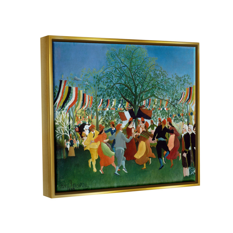 «A Centennial of Independence» par one1000paintings - peinture sur toile tendue, H 17 po x l 21 po x P 1,5 po