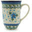 Forget Me Not Stoneware Coffee Mug
