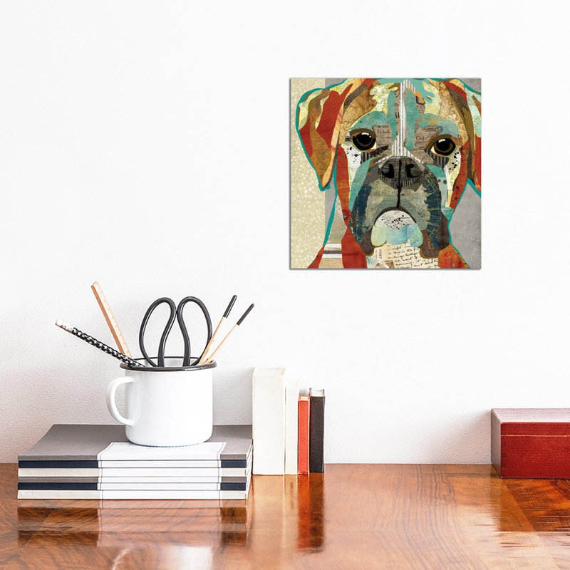 Boxer by Traci Anderson - Wrapped Canvas Gallery-Wrapped Canvas Giclée, 30.48 cm H x 30.48 cm W