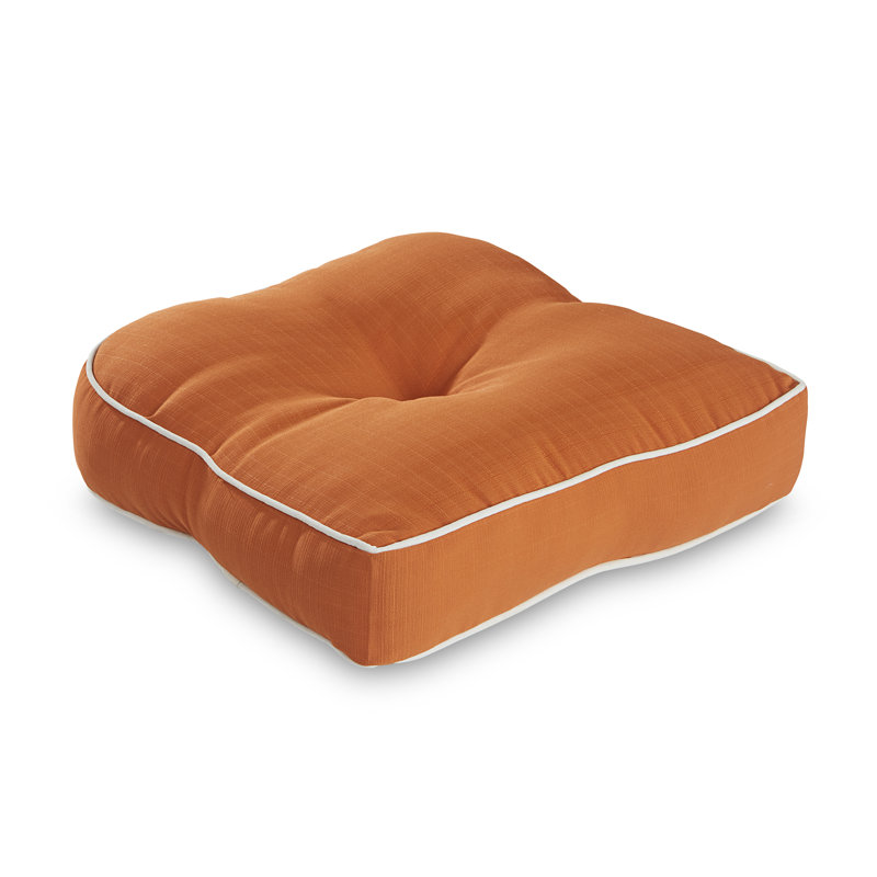 Coussin de siège pour l'extérieur Adelphine, Orange