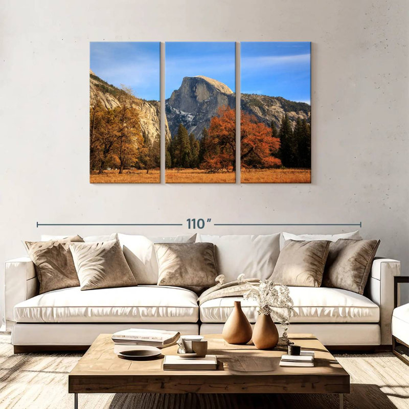 Feuillage d'automne Alvord Yosemite, H 48 po x l 74 po