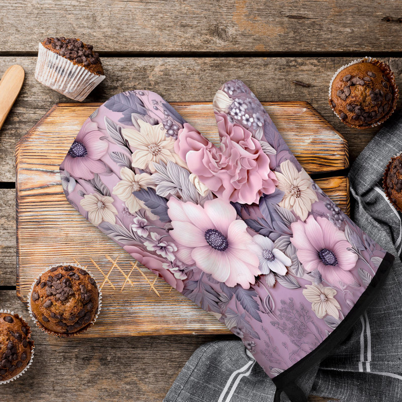 Jeté en coton Lovely Florals