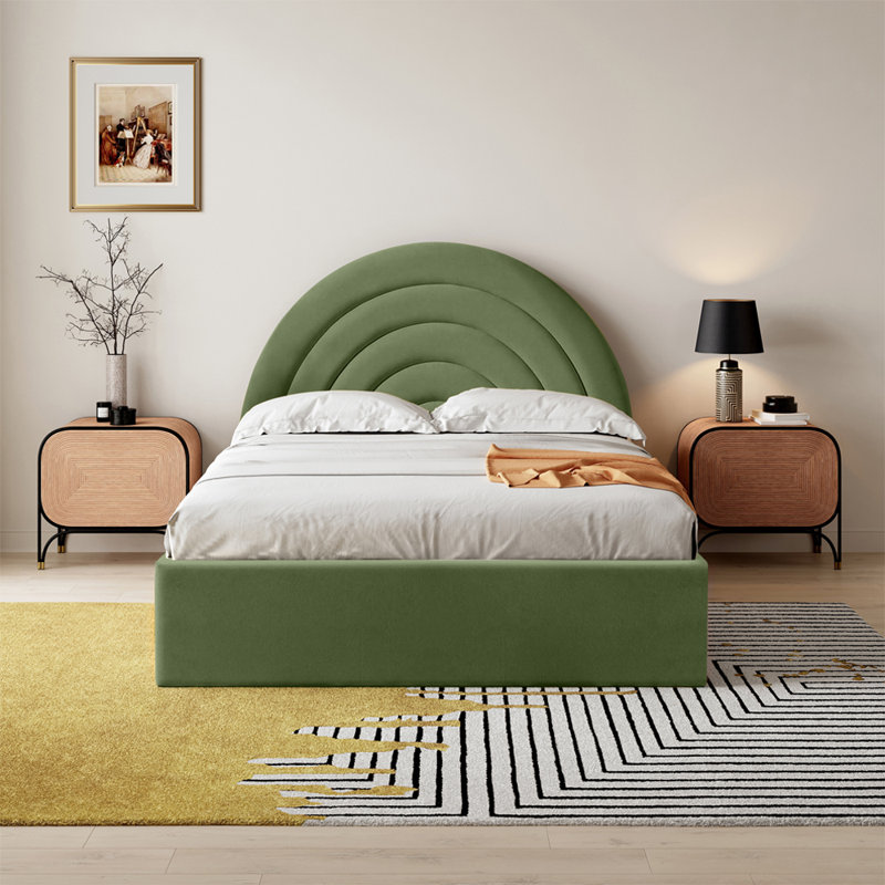Upholstered Ottoman Storage Bed