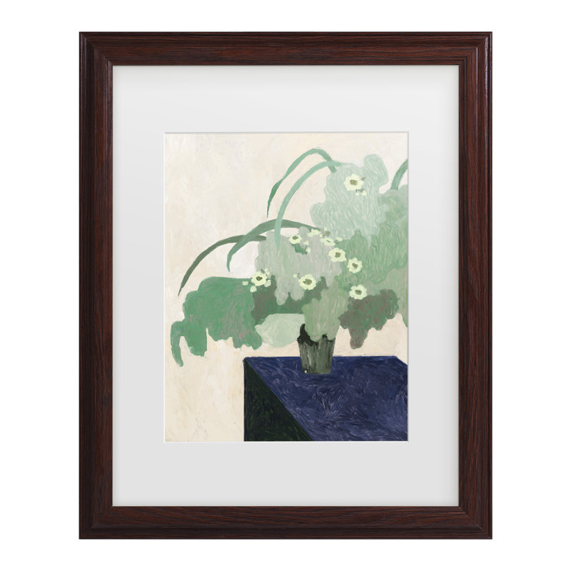 Œuvre encadrée, «Nature morte», H 22,75 po x l 18,75 po