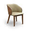 Chaise rembourrée en cuir Glenwood-1102903360