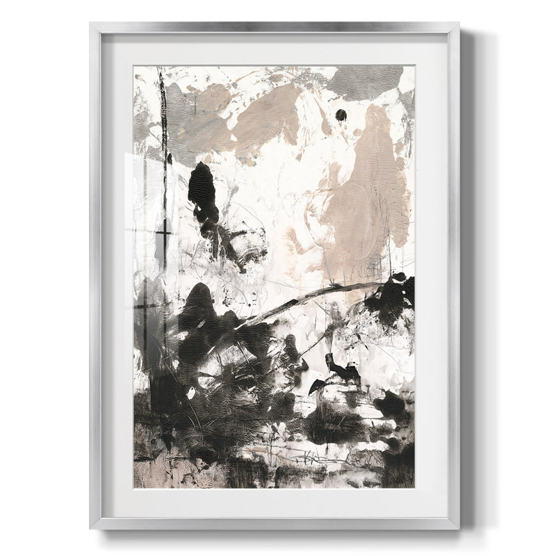 Disarray II -Framed Print, 28.5" H x 20.5" W, Silver