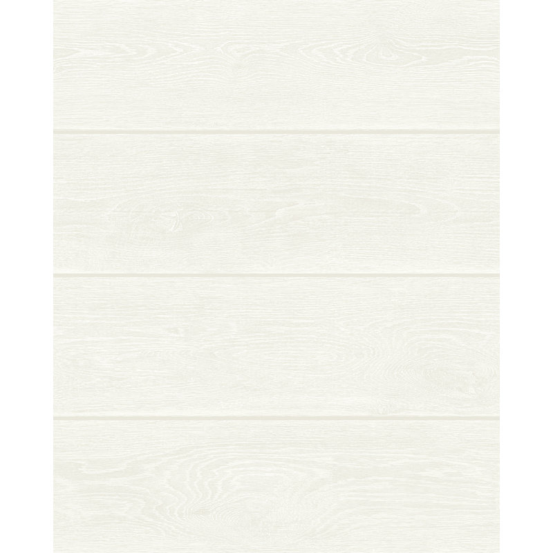 Rouleau de papier peint autocollant L 18 pi x l 20,5 po Stacks, Blanc