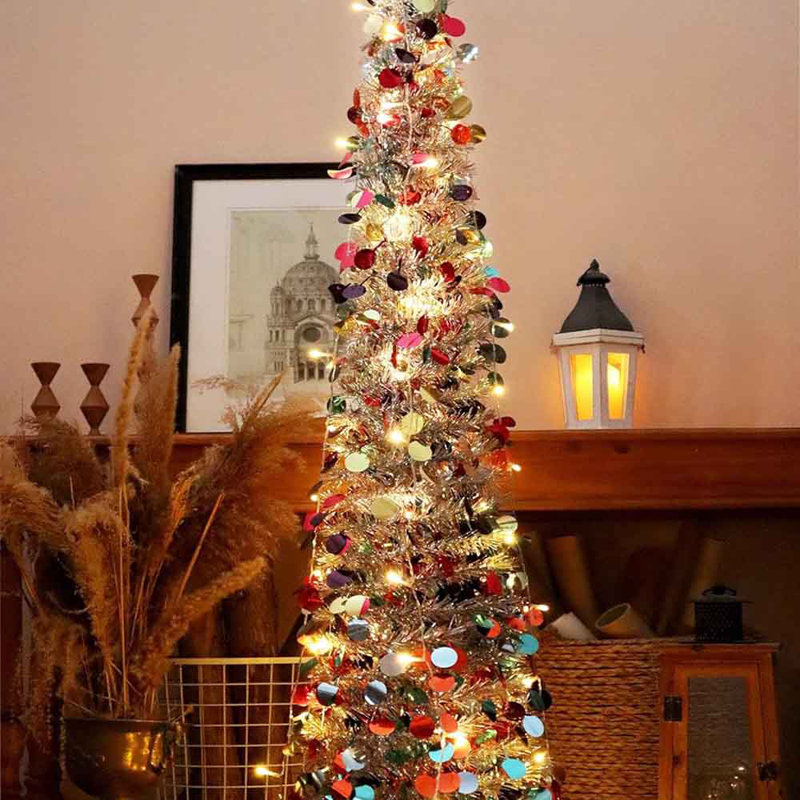 1.97' H Lighted Artificial Christmas Tree