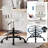 Drafting Chair without Arms, Tall Office Chair with Footrest Ring for Standing Desk and Bar Counter-1710843714