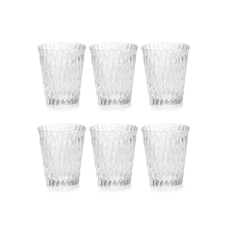 Loto Tumbler Clear Glass Cl.32